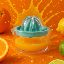 Manual Drink Orange Lemon Citrus Lime Fruit Juice Juicer Squeezer, BPA Free, Press & Pourer With Lid Plastic Manual (1 Pc)