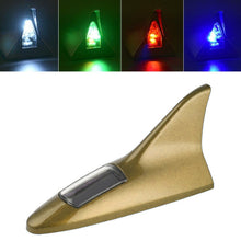 Shark Fin Light With Remote, LED Signal Antenna Solar Shark Fin Car Roof Light Sensor Decoration Flashing Lamps, Solar Powered Radio Signal for Car Lamp Accessories (1 Pc)