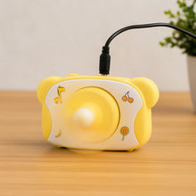 Cute Bear-Shaped Mini Rechargeable Fan (1 Pc)