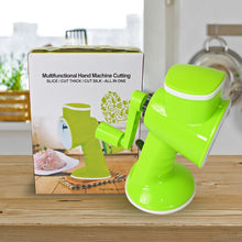 6 in 1 Multi functional Vegetable Cutter & Slicer Hand Machine Cutting, Slice, Cut Thick, Cut Silk All in one βVegetable Chopper Cutter & Slicing Cutter Barrel - Vegetable Grater with 6 Removable Blades
