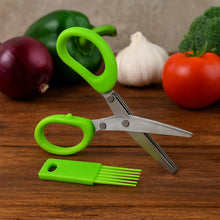 Premium 3-blade Multipurpose Kitchen Scissors With Cleaning Comb