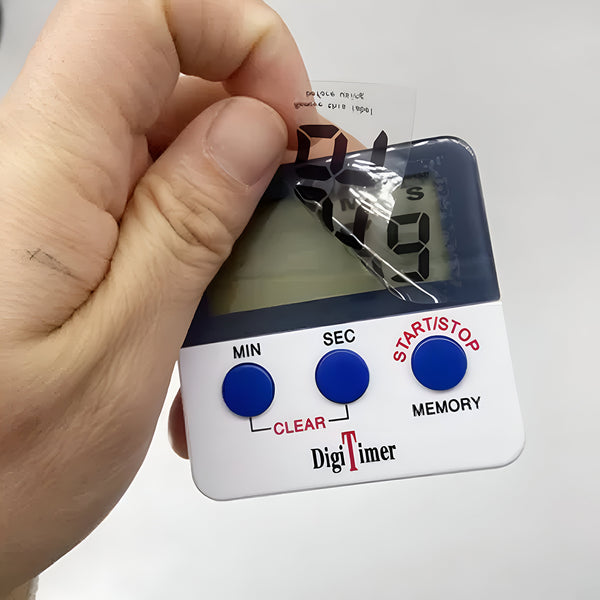 1523 Digital Kitchen Timer With Alarm  Stop Watch Timer For Kitchen  Kitchen Timer With Magnetic Stand Timer Clock For Study