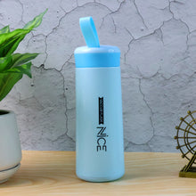 Water Bottle 400ml Leak Proof Glass Water Bottle With Daily Water Intake For Gym And Children Nice Bottle (1 Pc)