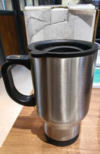 Stainless Steel Vacuum Glass Insulated Glass Coffee Cups (With Lid & Handle / 1 pc)