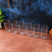 Metro Pattern Plastic Water Glasses