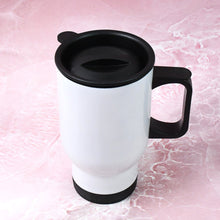 Stainless Steel Vacuum Insulated Mug with Lid (1 Pc / Mix Design & Color)