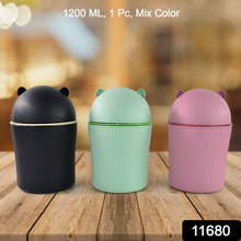 Apex Mini Tabletop Dustbin (1 Pc  1200 Ml  Mix Color)