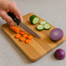 Apex Steel Oak Cutting Board With Wooden Handle (1 Pc)
