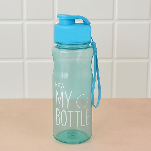 Bpa-free Plastic Sports Water Bottle (Approx. 400 Ml  1 Pc)