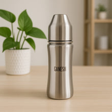 8173 Ganesh Stainless Steel Baby Feeding Bottle Milk Bottle For New Born  Infants  Toddler Up To 3 Years Bfa Free (250 Ml Approx)